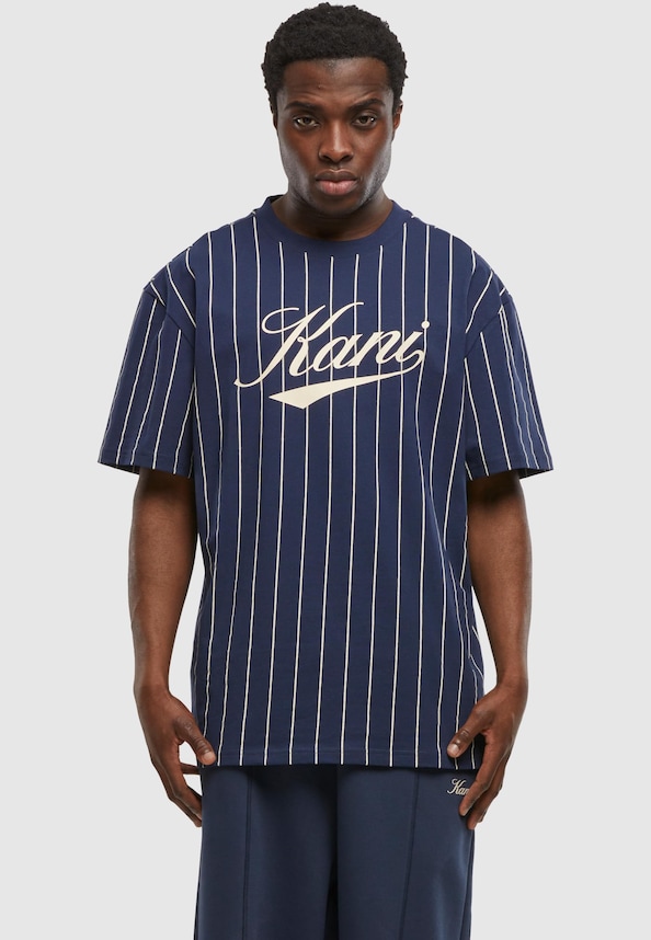 Cursive Varsity Pinstripe-2