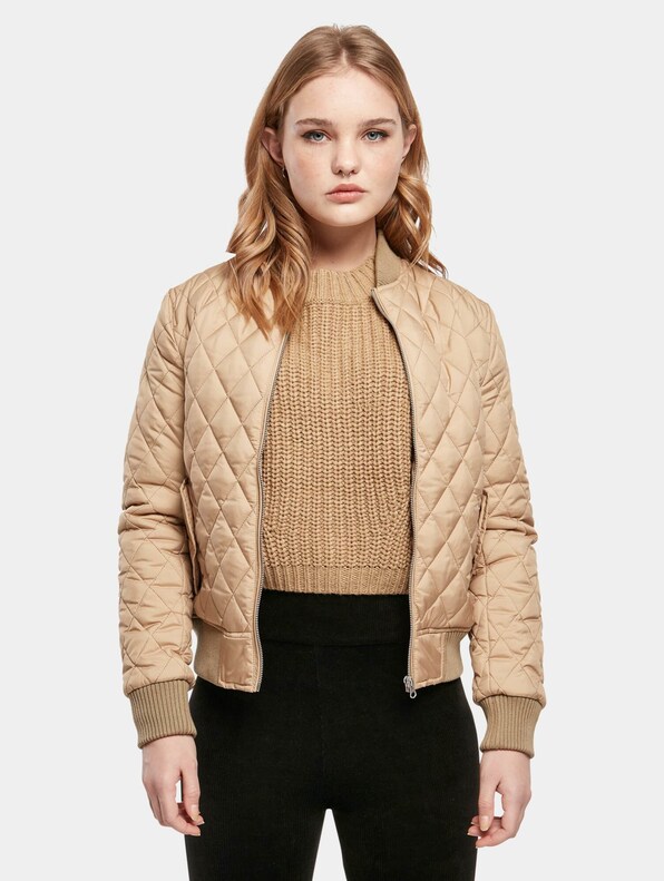 Ladies Diamond Quilt Nylon-2