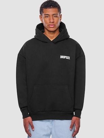 Dropsize Heavy Oversize Crime Rings Hoodies