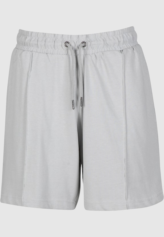 Heavy Jersey Pintuck Track Shorts-6
