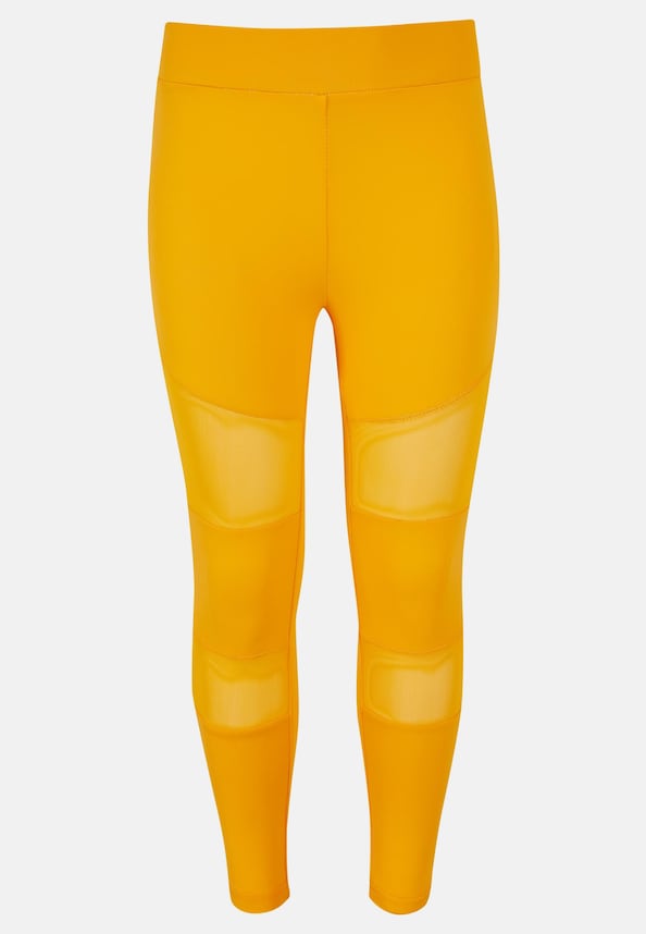 Girls Tech Mesh Leggings-0