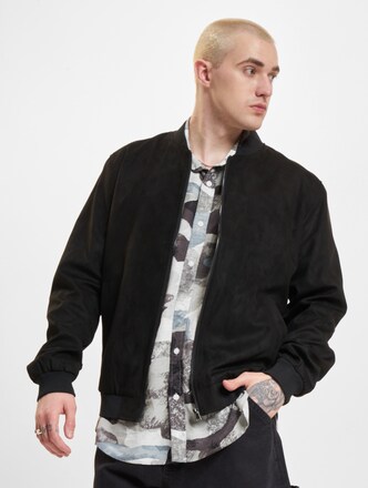 Only & Sons Lucas Fake Suede Bomber