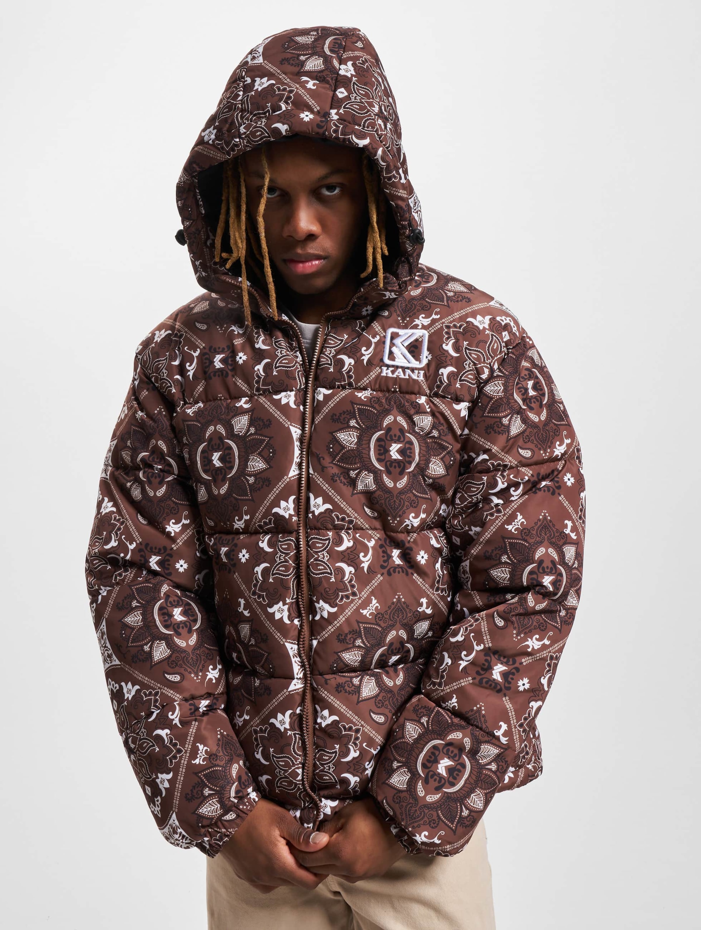 Paisley on sale puffer jacket