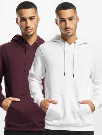 Urban Classics Basic Sweat Hoody 2-Pack