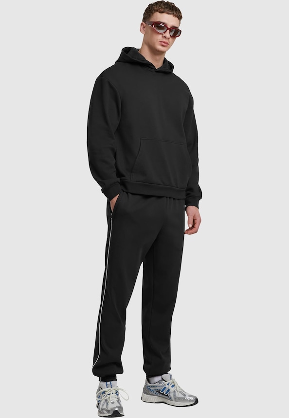 Oversized Light Brushed Fleece Hoody-3