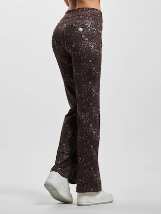 Freddy N.O.W. Yoga Tech Umschlagbarer Taillenbund Comfort Hose Mid Waist Wide Leg Bootcut Jeans