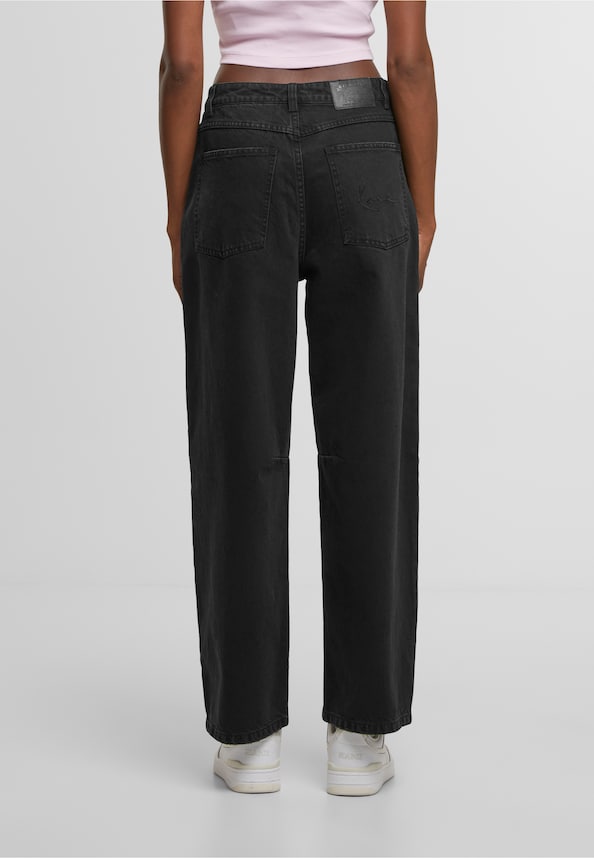 Signature Baggy  Denim Pants-1