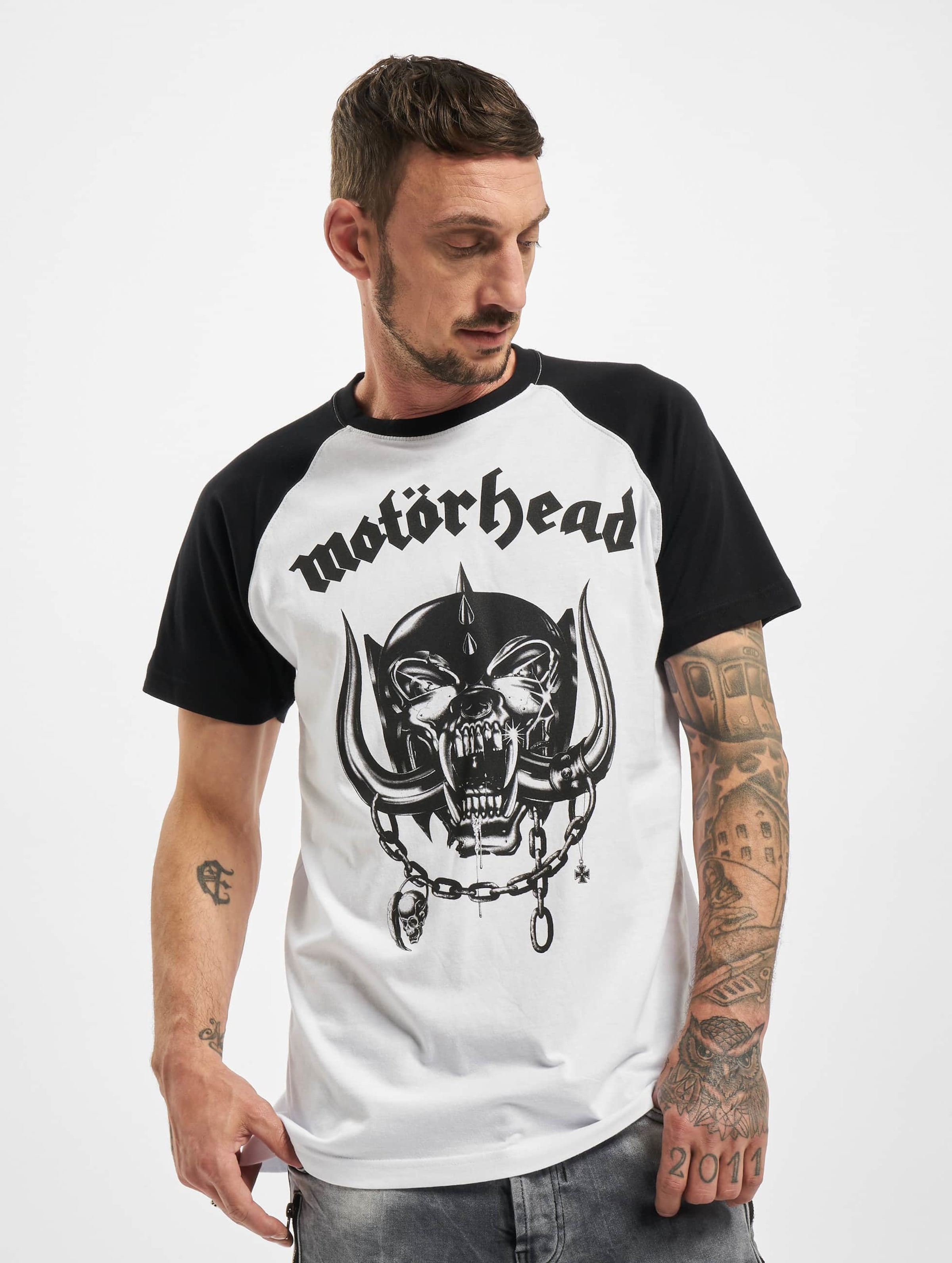 Merchcode Mister Tee Motörhead Everything Louder Raglan T-Shirt