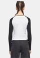 KW241-043-3 KK Varsity Crop Block Rib Ls-1