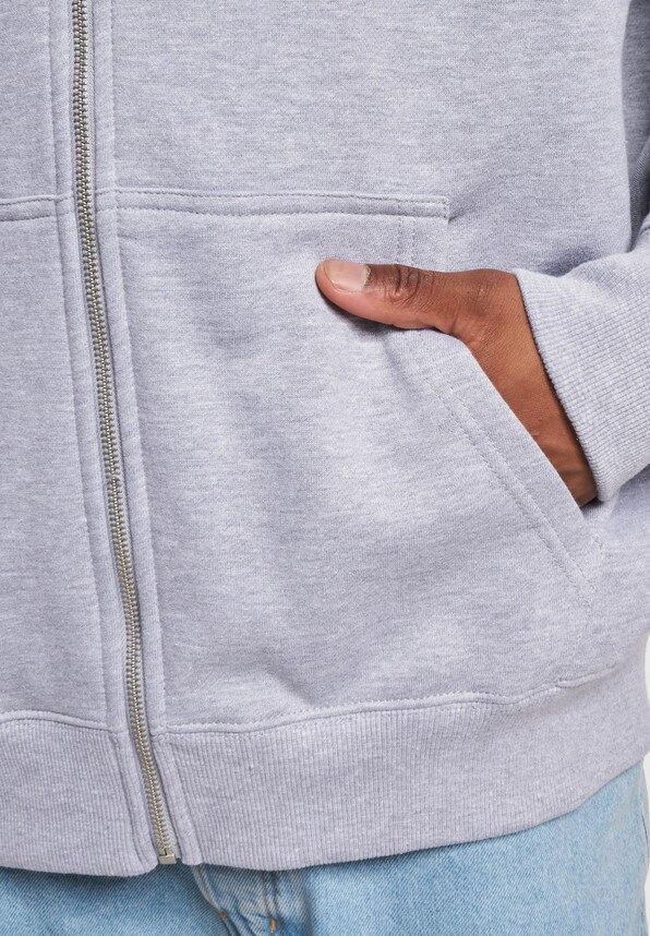 PEGADOR Colne Logo Oversized Sweat Zip Hoodies-5