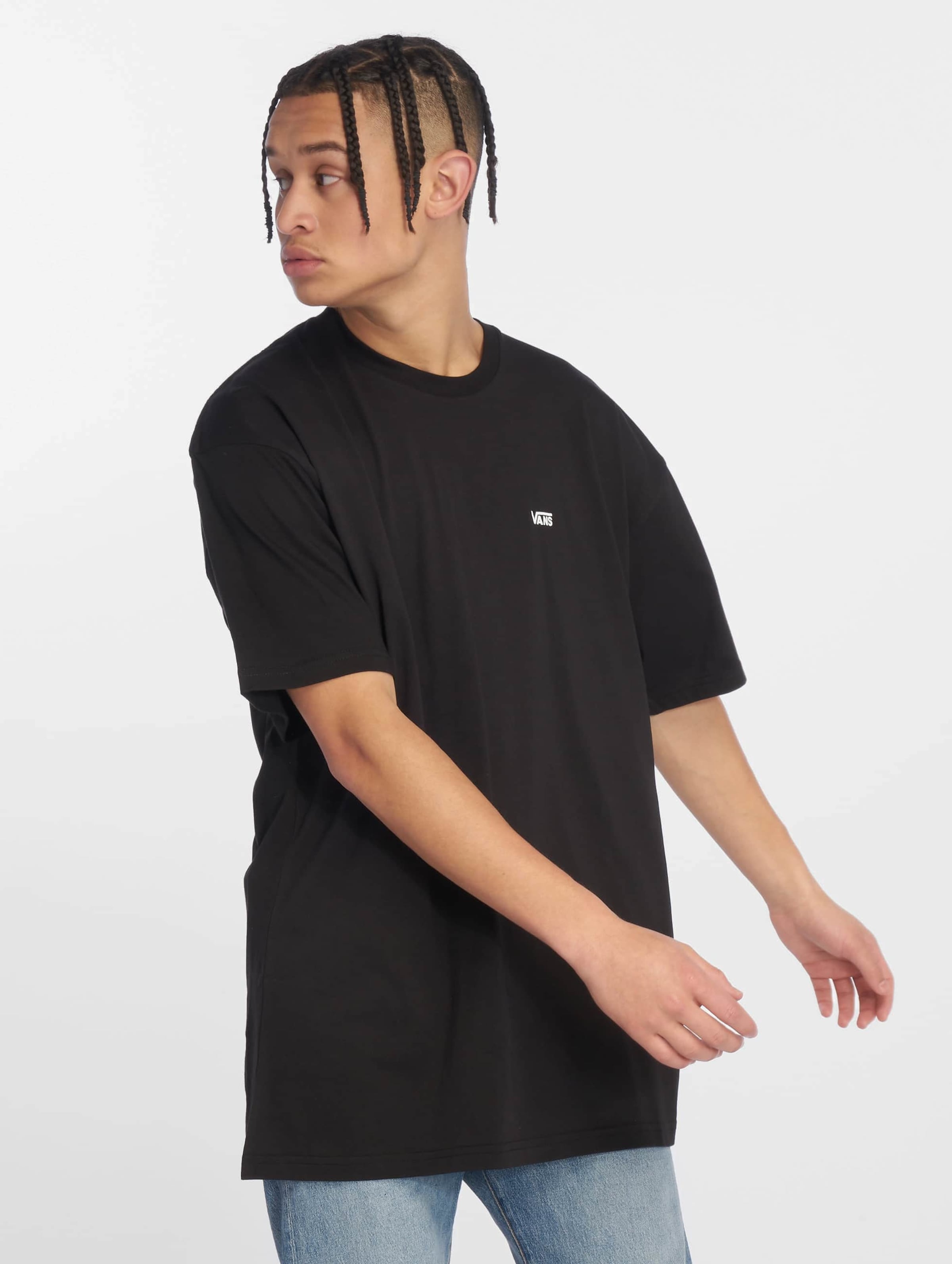 Vans left discount chest logo tee