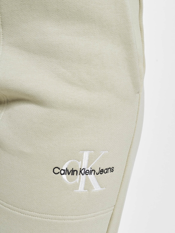 Calvin Klein Monogram Cuffed Sweat Pants Terracotta Tile-5