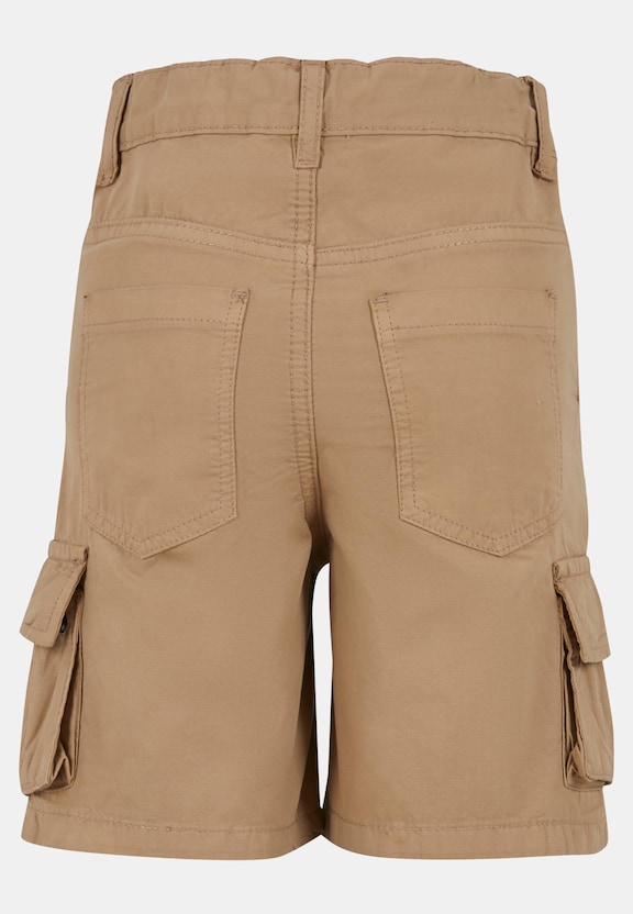 Boys Knee Pleat Cargo Shorts-1