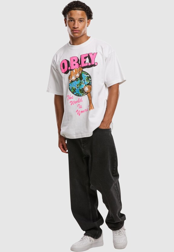Obey The World Is Yours T-Shirt-3