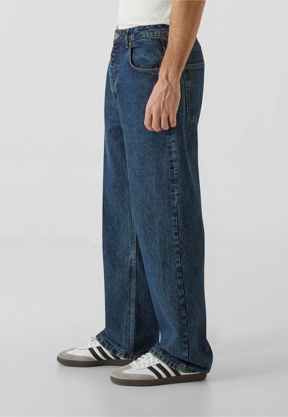 Adrik Basic Baggy Jeans-2