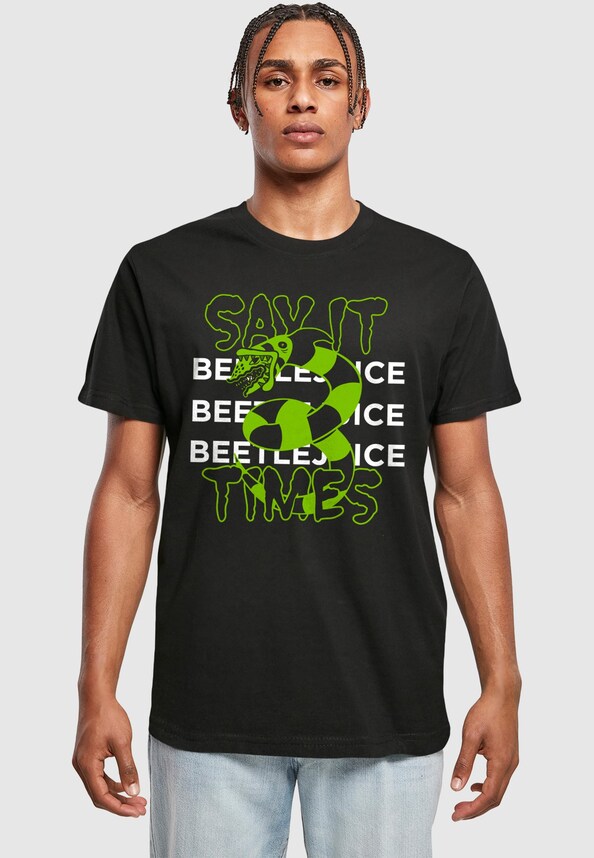 Beetlejuice - Kids Say it T-Shirt-0