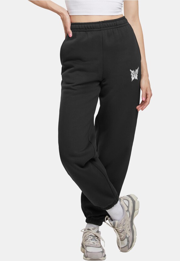 Karma Butterfly Ladies Fluffy Sweatpants-0