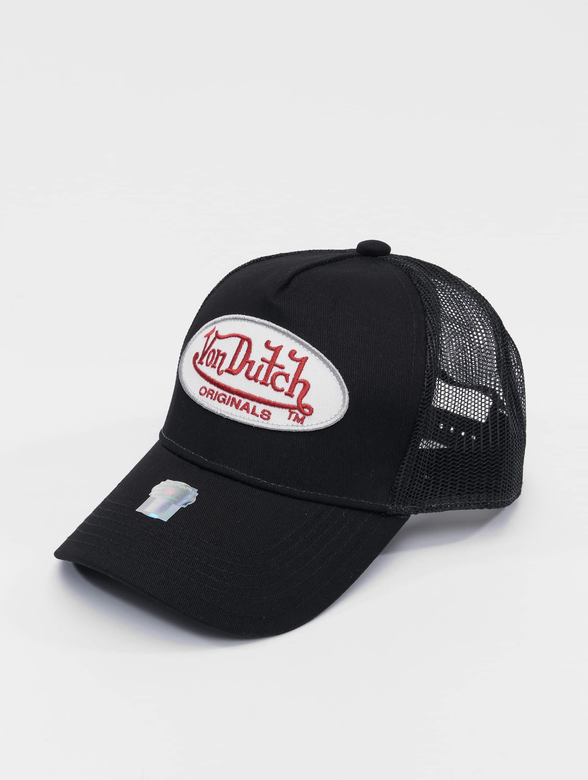 Von Dutch Pet - Zwart - Fall '23 Collectie - One Size - Baseball Cap Heren - Trucker Cap - Pet Heren Volwassenen - Pet Dames - Petten