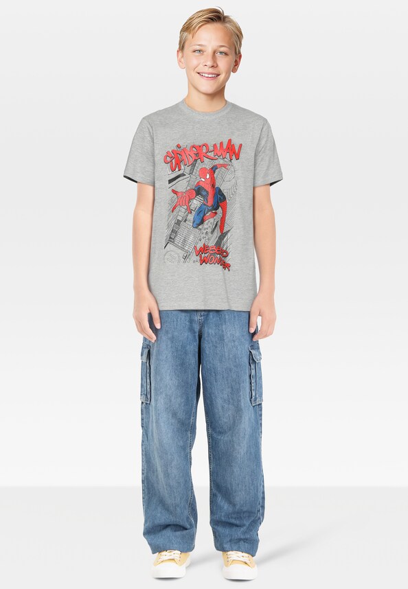 Kids Spiderman Comic Tee-2