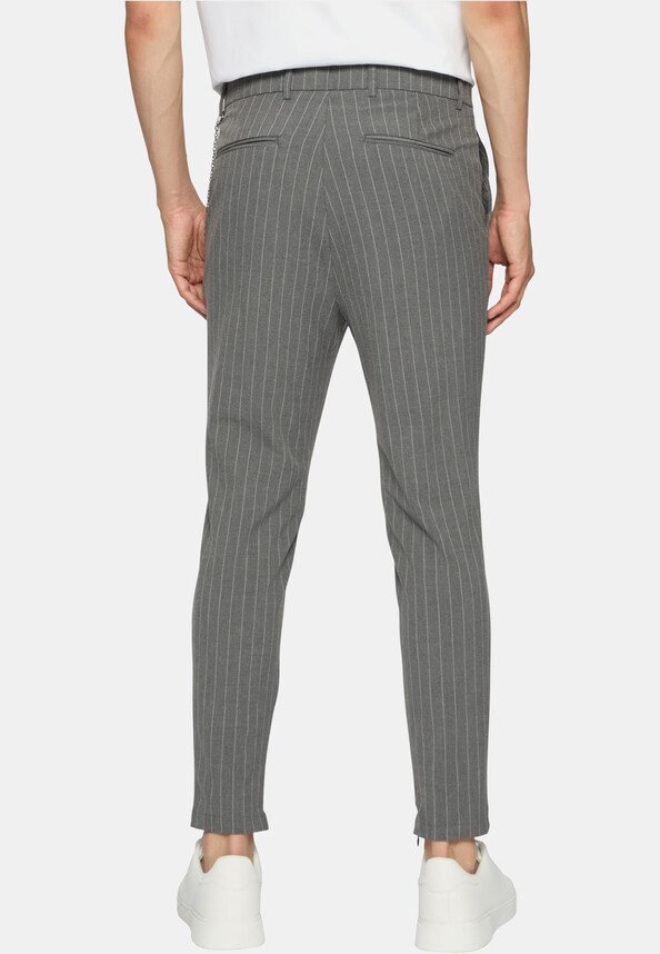 2Y Cropped Pants Pinstripe-1