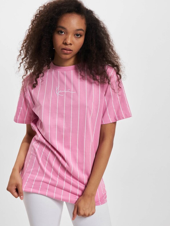 Classic Monogram Short Sleeve T-shirt: Light Pink/ Silver Glitter – KK's