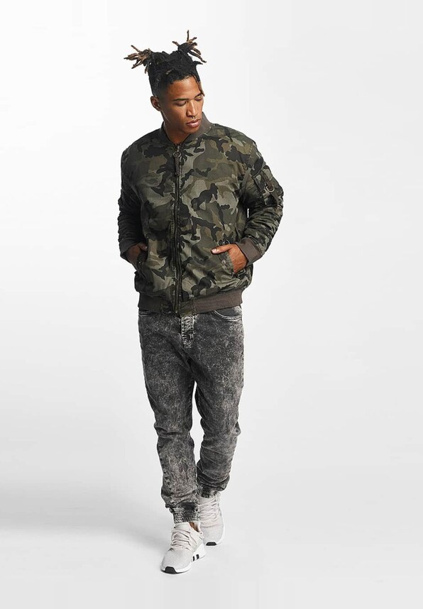 Vintage Camo Bomber -2