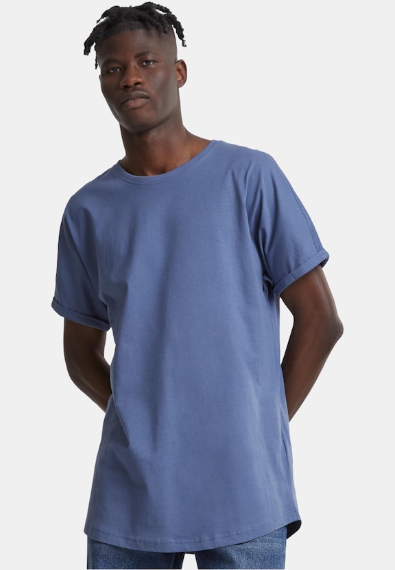 Long Shaped Turnup Tee-0