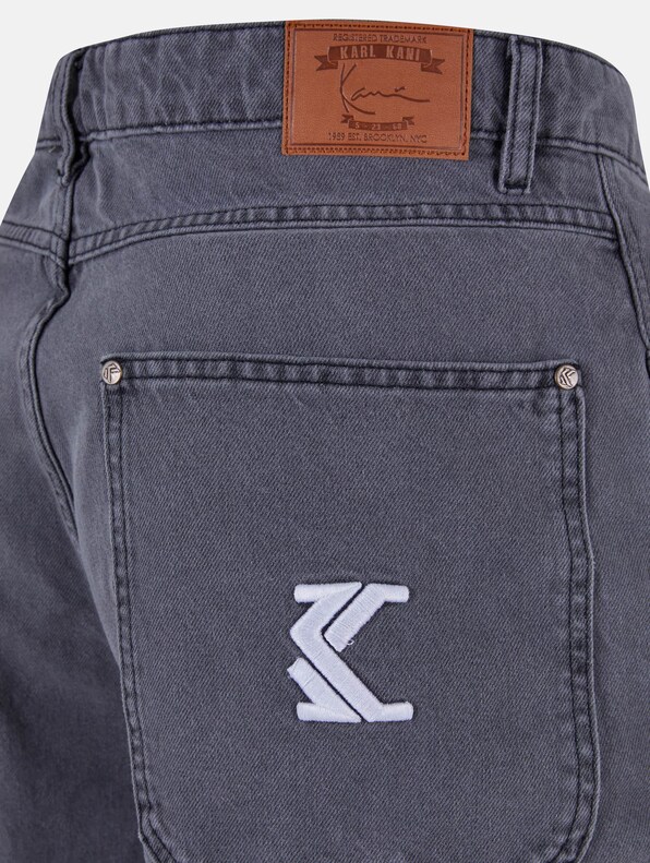 Retro Tape Workwear Denim Loose Fit-5