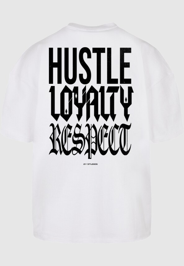 HUSTLE LOYALTY RESPECT ULTRA HEAVY TEE-2