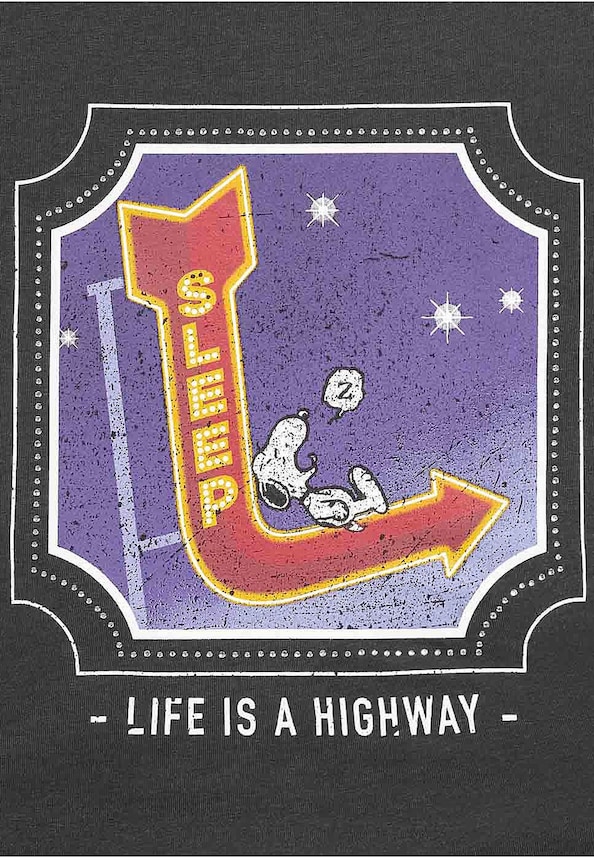 ONLY Damen T-Shirt Snoopy-0