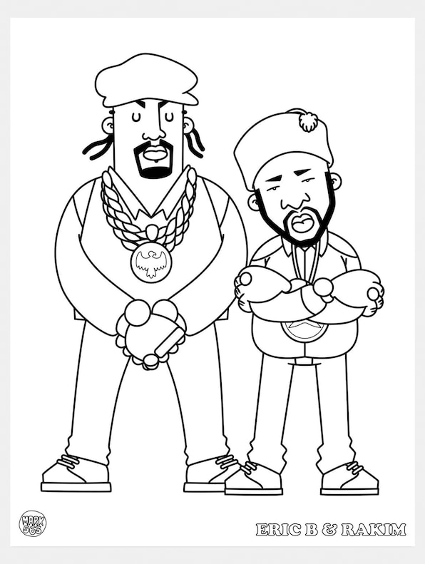 Hiphop Coloring Book-7