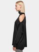Ladies Cold Shoulder Turtelneck-2