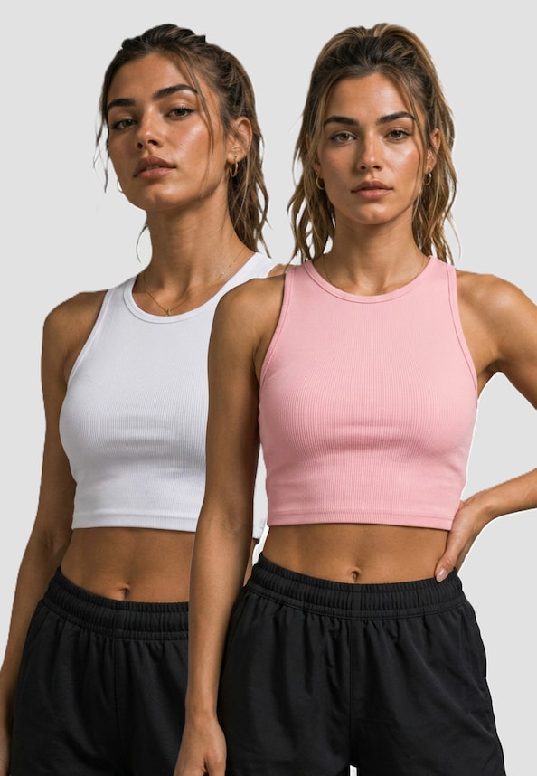 Cropped Rib-0