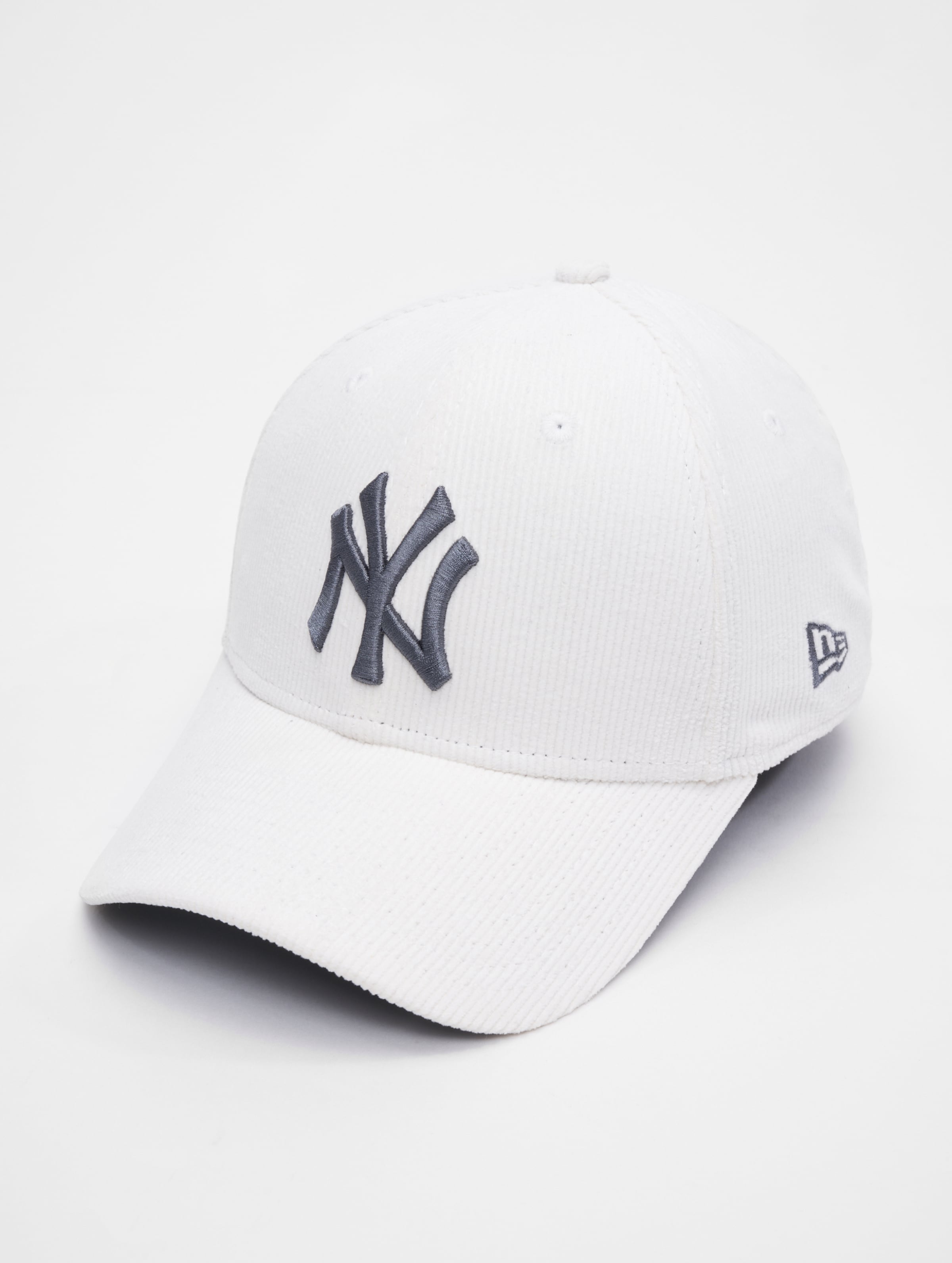 New Era York Yankees MLB Cord 39Thirty Stretch Fit Cap Mannen op kleur wit, Maat SM