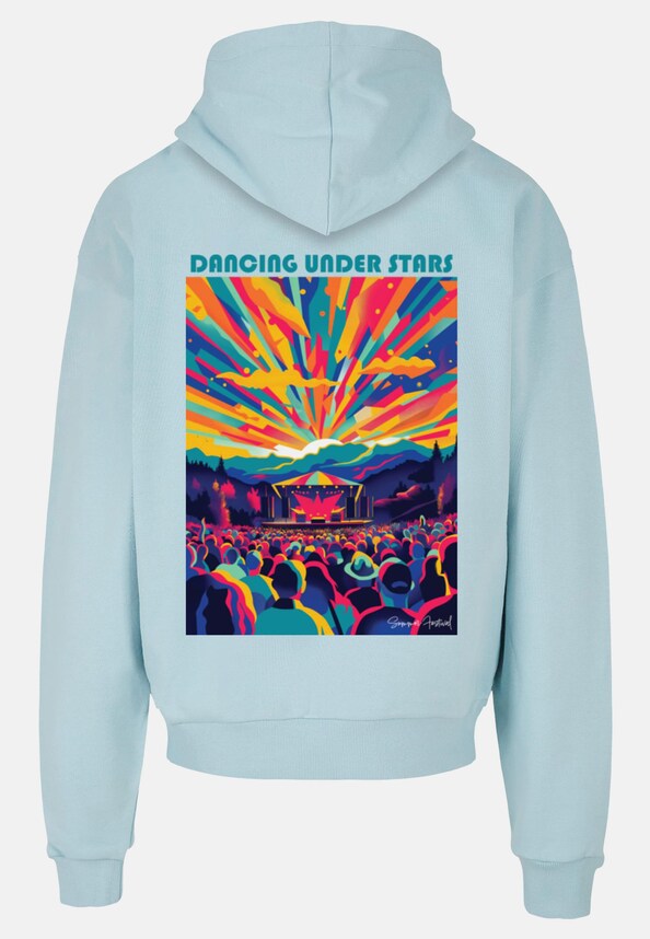 Dance Under Stars Oversized Hoody-3
