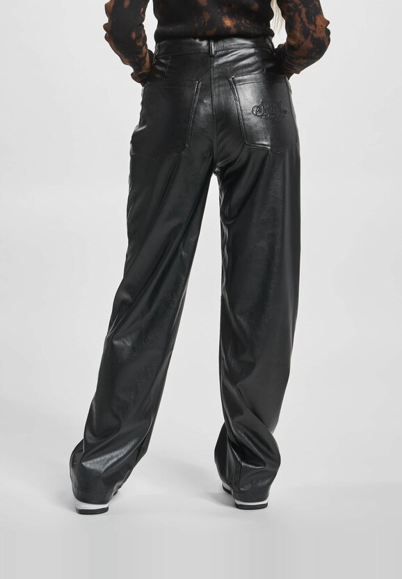 Straight Vegan Leather-0