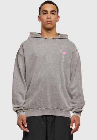 Flamingo Acid Washed Oversize Hoody