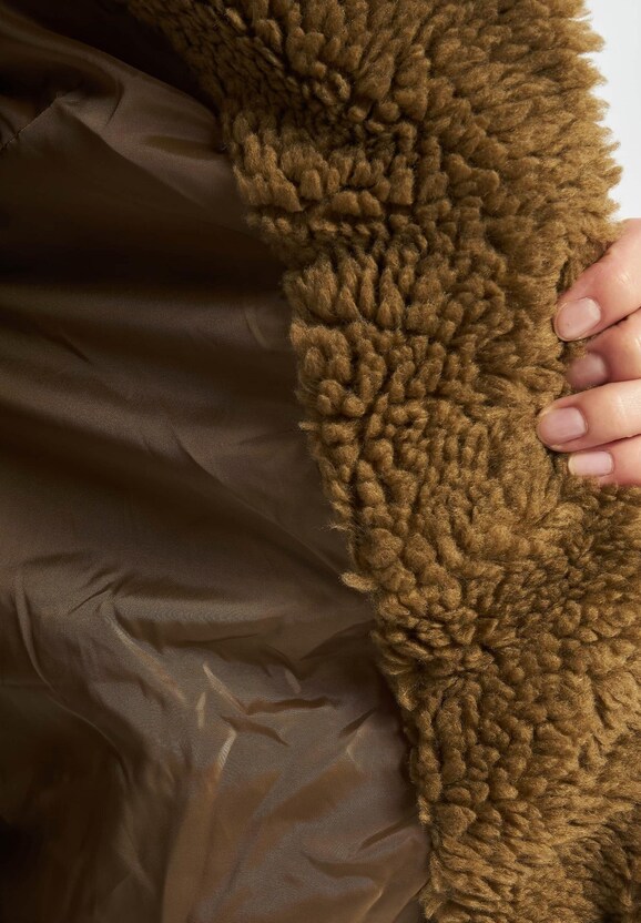 Ladies Oversized Sherpa -2