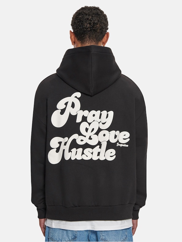 Heavy Oversize Pray Love Hustle-1