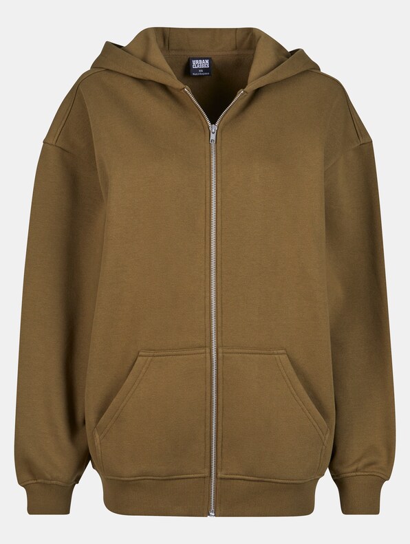 Ladies Oversized Zip-4
