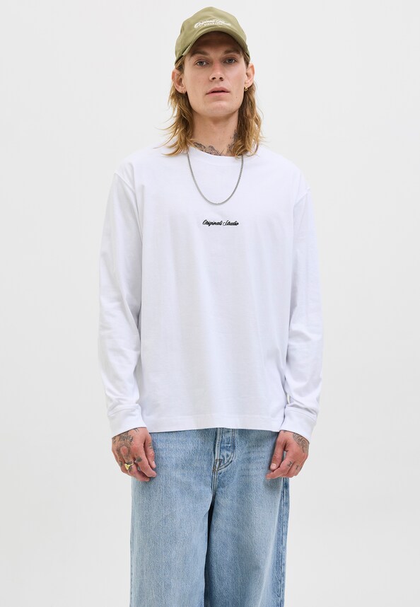 JORNORREBRO EMB TEE LS CREW NECK-0
