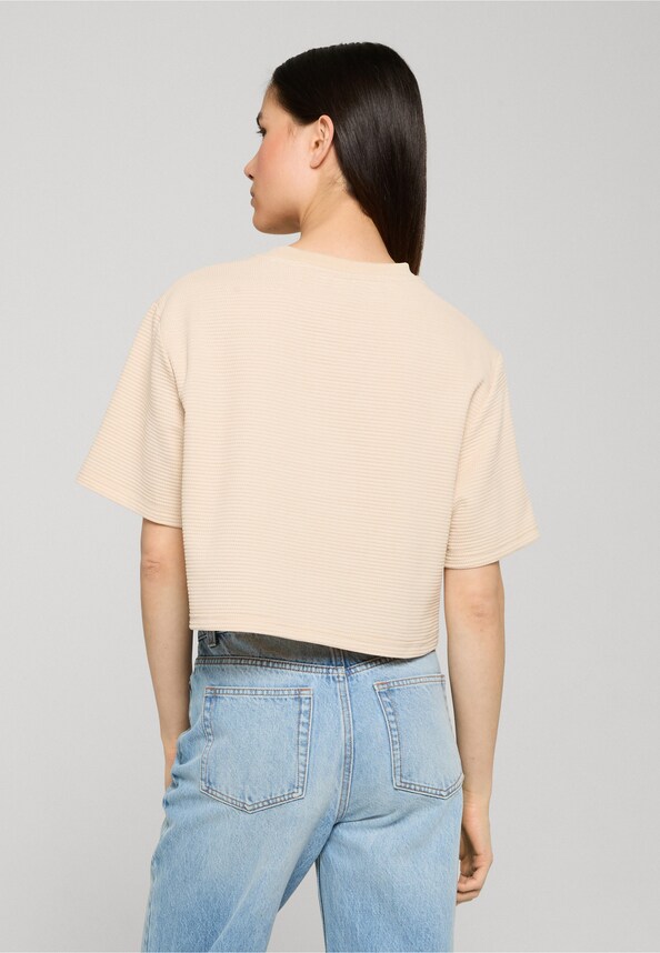 Ladies Structured Jersey Cropped-1
