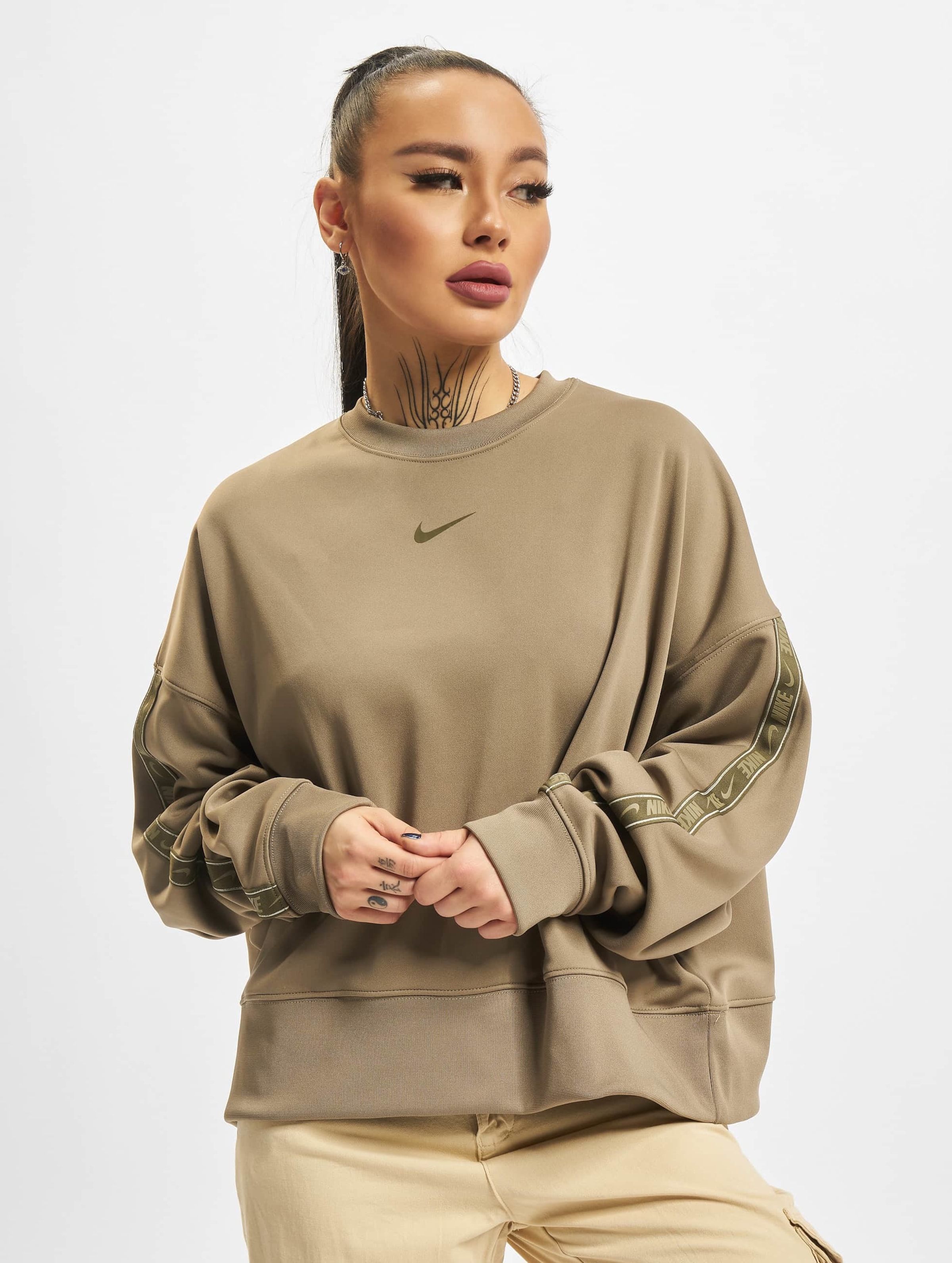 Nike crew trend online sweater oatmeal