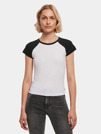 Ladies Organic Stretch Short Retro Baseball