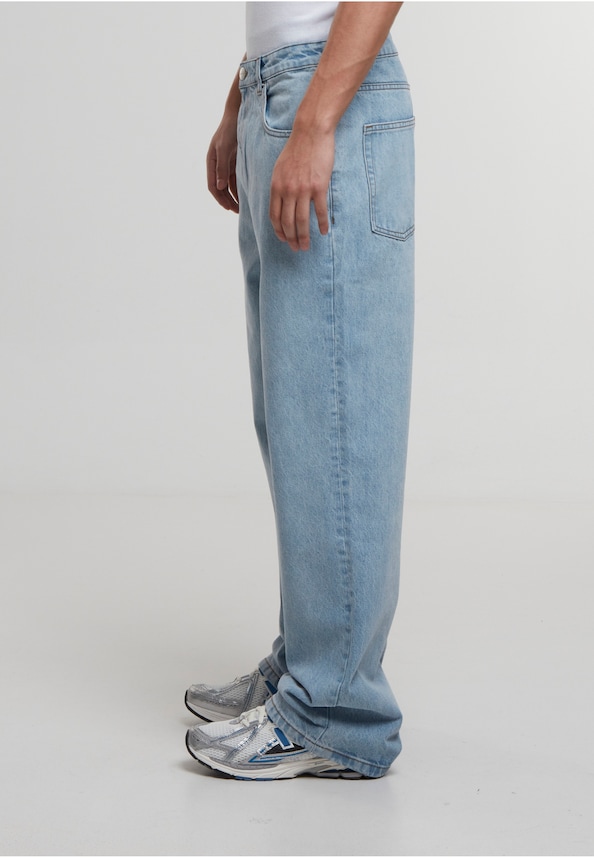 Adrik Basic Baggy Jeans-2