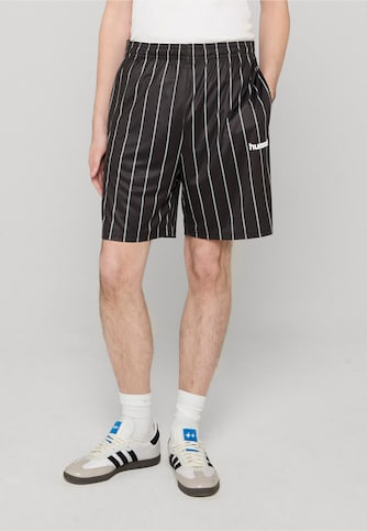 Chevron Pinstripe Shorts