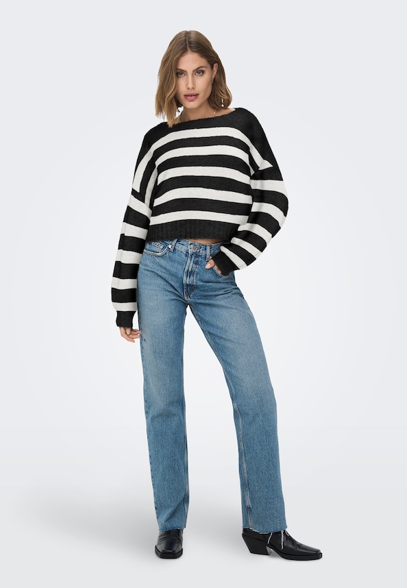 ONLAYA LIFE L/S BOATNECK CC KNT-2