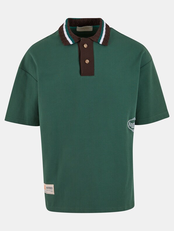 ACL Knit Collar Oversized Polo-4