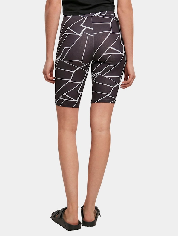 Ladies Aop Cycle Shorts-1