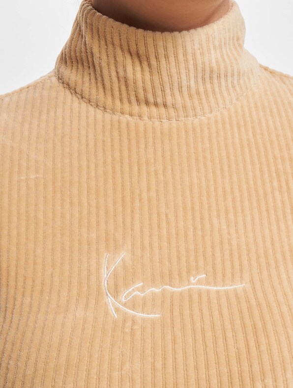 Small Signature Corduroy Ls Turtle Neck -3